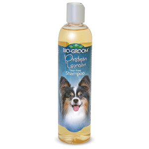 Bio Groom Protein Lanolin šampūns bez asarām un sulfātiem suņiem uz kokosriekstu eļļas bāzes 355ml