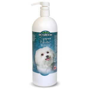 Bio Groom Super White šampūns suņiem ar baltu apmatojumu 946ml