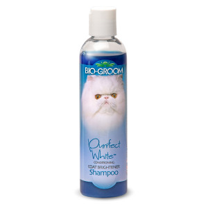 Bio Groom Purrfect White šampūns kaķiem ar baltu apmatojumu 236ml