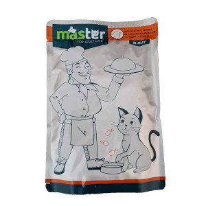 Master Cat kaķu konservi Vistas gaļa želējā 80g