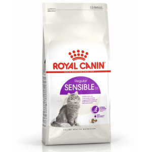 Royal Canin FHN SENSIBLE sausā kaķu barība 400g