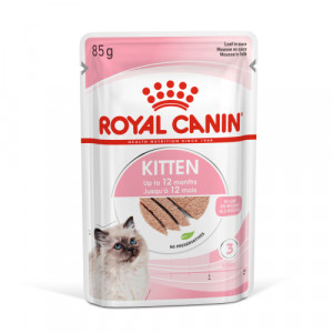 Royal Canin FHN KITTEN INSTINCTIVE LOAF kaķu konservi pastēte 85g x12