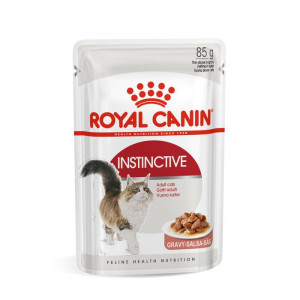 Royal Canin FHN INSTINCTIVE GRAVY kaķu konservi mērcē 85g x12