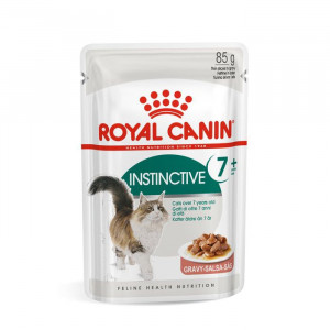 Royal Canin FHN INSTINCTIVE +7 GRAVY kaķu konservi mērcē 85g x12