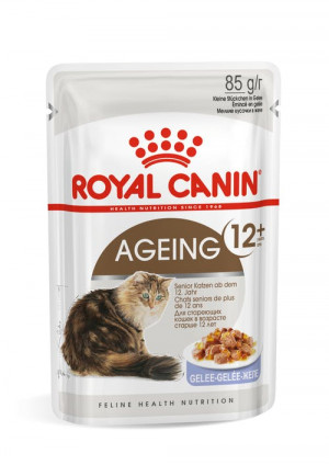 Royal Canin FHN AGEING+12 JELLY kaķu konservi želejā 85g x12