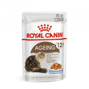 Royal Canin FHN AGEING+12 JELLY kaķu konservi želejā 85g x12