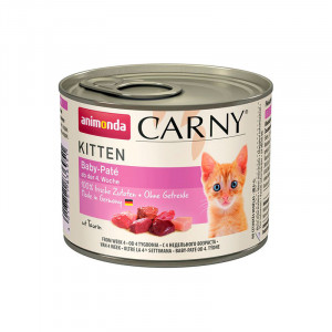 Animonda Carny KITTEN Baby Pate konservi kaķēniem Pastēte 200g