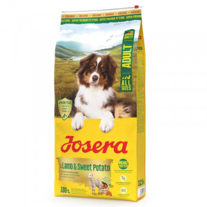 JOSERA LAMB & SWEET POTATO / LAMB & BATATE suņu barība Jērs, saldie kartupeļi 12.5kg