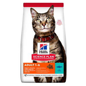 HILLS Cat Adult Tuna sausā kaķu barība Tuncis 10kg