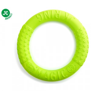 JK suņu rotaļlieta Magic Ring Puller XL Green 27cm