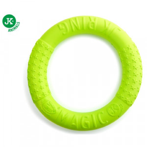 JK suņu rotaļlieta Magic Ring Puller Green 17cm