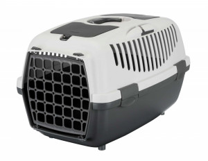 Trixie Capri Box S suņu, kaķu transportēšanas konteiners 37x37x55cm līdz 8kg, pelēks