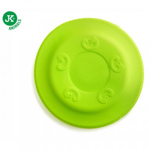 JK suņu rotaļlieta Frisbee Eva lidojošs šķīvis Zaļš 17cm
