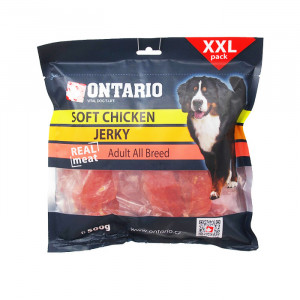 Ontario Soft Chicken gardums suņiem Mīksta vistas fileja 500g