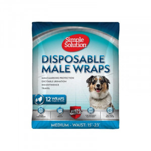 SIMPLE SOLUTION suņu apsējs vienreizējs 38-58cm WRAP M N12