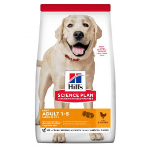 HILLS Dog Large Breed Light sausā barība lielo šķirņu suņiem Svara kontrole 14kg