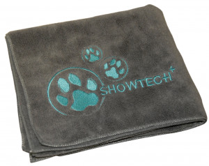 Show Tech mikrofibras dvielis suņiem, kaķiem 90x56cm Gray