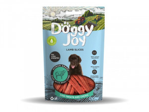 DOGGY JOY gardums kucēniem Jēra sloksnītes 90g