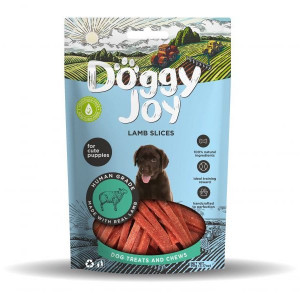 DOGGY JOY gardums kucēniem Jēra sloksnītes 90g