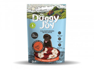 DOGGY JOY gardums kucēniem Kalcija kauliņi ar pīli 90g