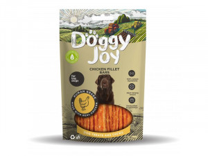 DOGGY JOY gardums suņiem Vistas filejas nūjiņas 90g