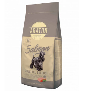 Araton Dog Adult sausā suņu barība Lasis 15kg