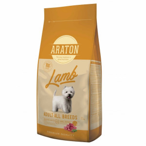 Araton Dog Adult sausā suņu barība Jērs 15kg