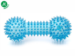 JK suņu rotaļlieta TPR Kauls Blue 15cm