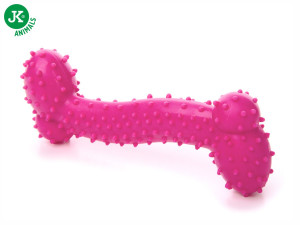 JK suņu rotaļlieta TPR Kauls Small dog Pink 10cm