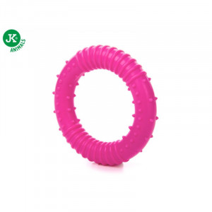 JK suņu rotaļlieta TPR GREDZENS SMALL DOG PINK 8cm
