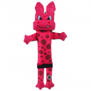 DOG FANTASY suņu rotaļlieta mīksta Robbot Puppy Pink 38cm