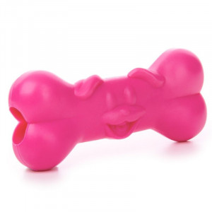 JK suņu rotaļlieta TPR Kauls Small dog Pink 8cm
