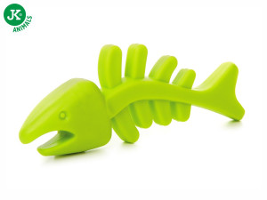 JK suņu rotaļlieta TPR Fish Small dog Green 12cm