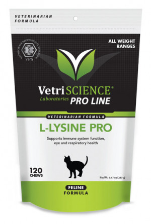 L-LYSINE PRO papildbarība kaķiem Lizīns imunitātei košļas N120