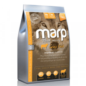 Marp Dog Variety Grass Field sausā barība suņiem Jērs 12kg