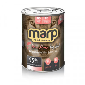 Marp Dog Variety Blue River konservi suņiem Tītars, bifelis, lasis 400g