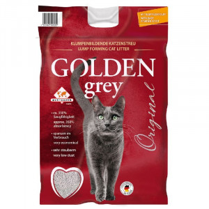 Golden Grey Original cementējošās smiltis kaķiem Baby Powder 14kg