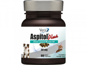 VETRA ASPITOL PLUS KAPS Jaunzēlandes zaļās gliemenes eļļa N60
