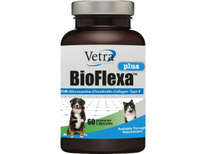 VETRA BIOFLEXA PLUS KAPS glikozamīns, hondroitīns, II tipa kolagēns, MSM N60