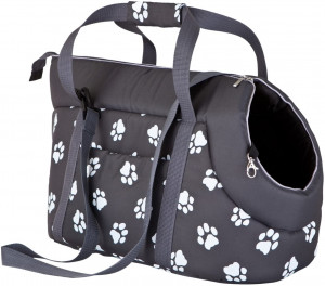 Hobbydog soma suņu pārvadāšanai Gray Paws S 20x36x22cm