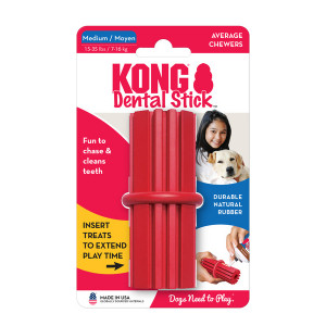 KONG DENTAL STICK rotaļlieta suņiem M 9cm