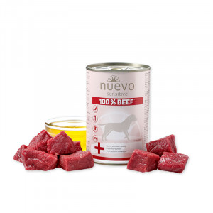 Nuevo Dog Sensitive konservi suņiem Liellops 400g