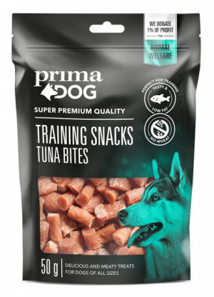 PrimaDog Training Snacks gardums suņiem Tuncis 50g