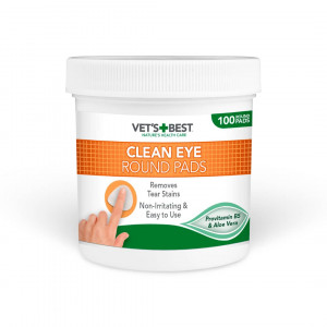 VET`S BEST CLEAN EYE Salvetes acu kopšanai suņiem, kaķiem N100