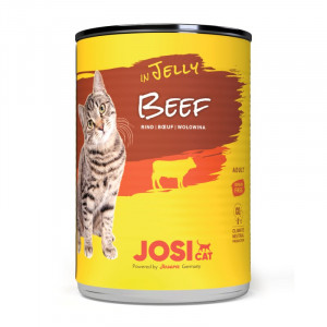 JOSERA JOSICAT BEEF JELLY konservi kaķiem Liellops želejā 400g