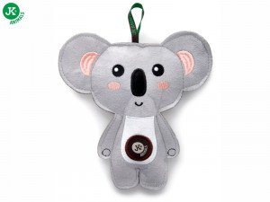 JK auduma suņu rotaļlieta ar pīkstuli Koala 18cm