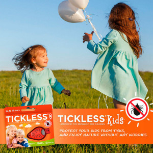 TICKLESS KID ultraskaņas ierīce ērču atbaidīšanai bērniem līdz 10 gadiem
