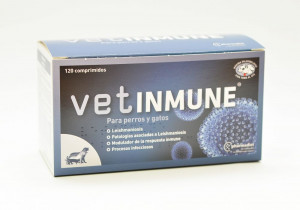 VETINMUNE papildbarība suņiem kaķiem imunitātei N120