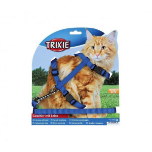 Trixie kaķu iemaukti krūšu siksna un pavada kaķiem XL 34-57cm/13 mm, 120cm