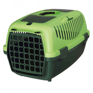 Trixie Capri Box S suņu, kaķu transportēšanas konteiners 37x37x55cm līdz 8kg, Zaļš